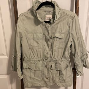 Banana Republic Green Utility Jacket XS